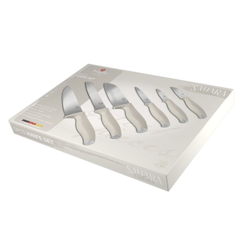 SET DE CUCHILLOS 6 PZS ACERO INOXIDABLE-2