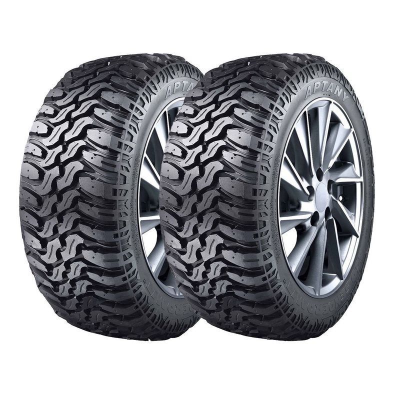 Set 2 Neumaticos 285/65R18 125/122Q RM105 Aptany 10PR M/T LT TL BLK CHN