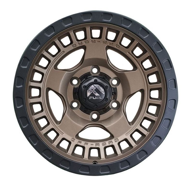 SET 4 LLANTA  17x9 6X139 Et0 WARP MBRNZ-LMB Replica-1