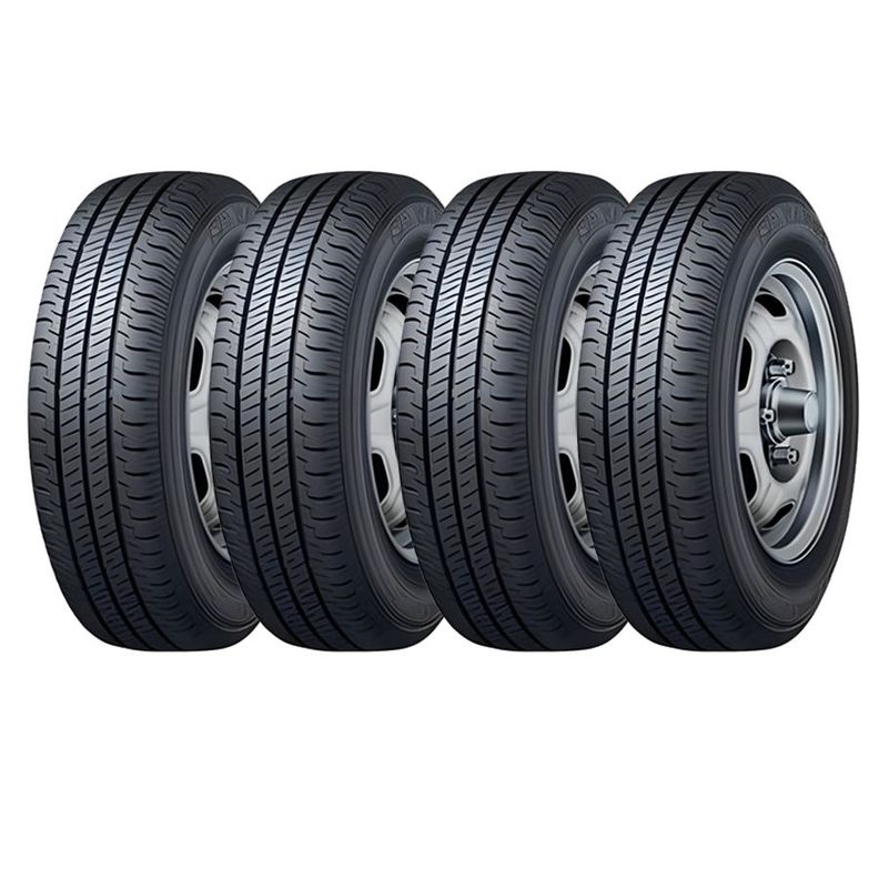 SET 4 NEUMATICO 205/65R16 DUNLOP SPVAN01 LTR 107/105T-0