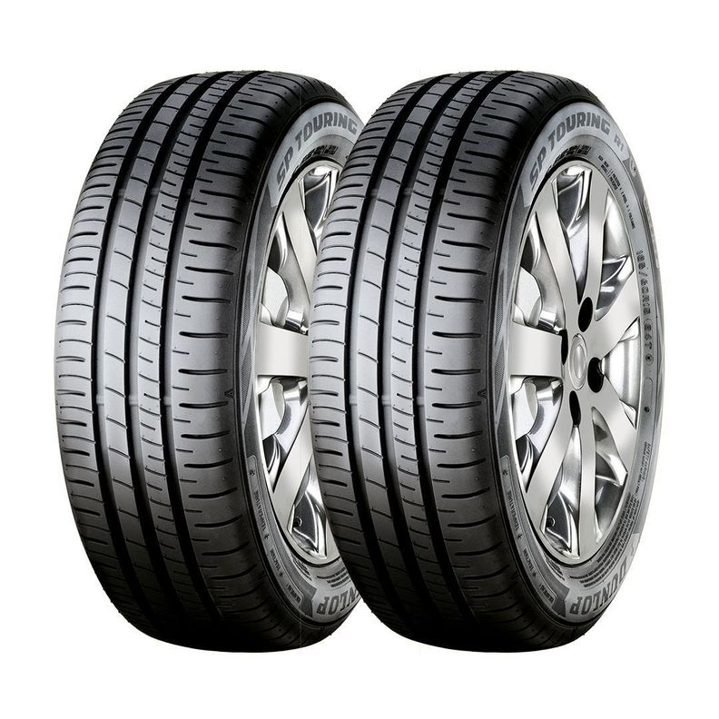Set 2 Neumaticos 195/65R15 91H SP TOURING R1 Dunlop H/T TL BLK IND