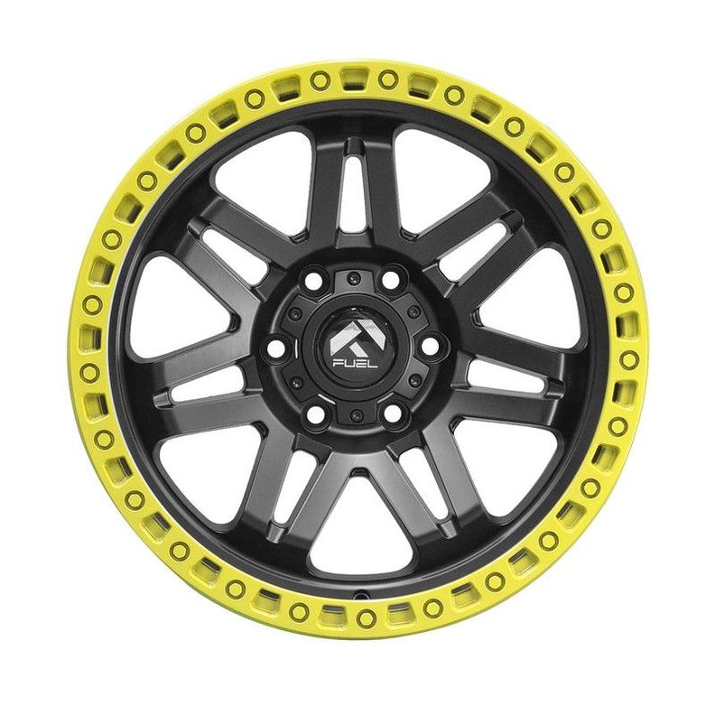 SET 4 LLANTA  18x9 6X139 Et0 SYNDACATE MB-LY-BR REPLICA-1