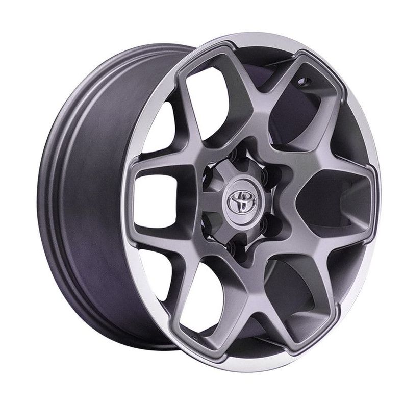 SET 4 LLANTA  17x7.5 6X139 Et10 GAZOO MG-LM REPLICA-0