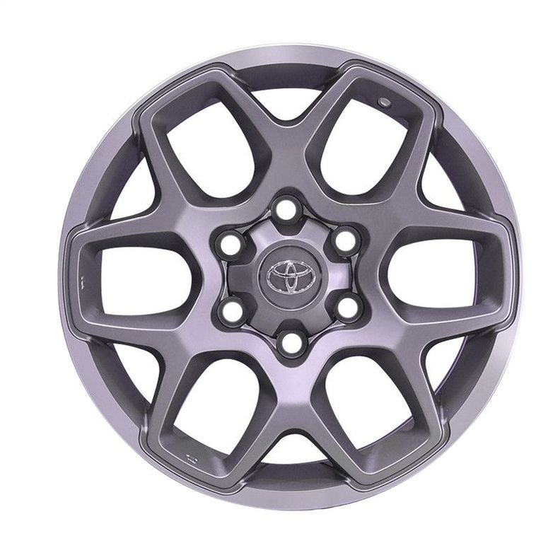 SET 4 LLANTA  17x7.5 6X139 Et10 GAZOO MG-LM REPLICA-1
