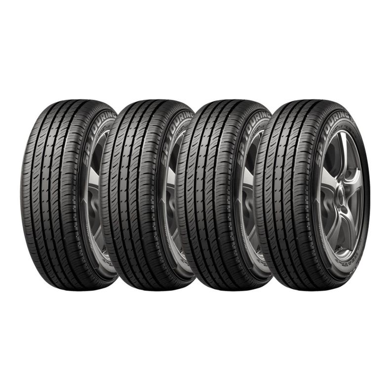 Set 4 Neumaticos 195/65R15 91T SP TOURING T1 Dunlop H/T TL BLK THA-0
