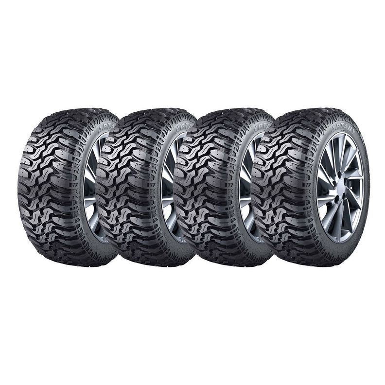 Set 4 Neumaticos 285/65R18 125/122Q RM105 Aptany 10PR M/T LT TL BLK CHN