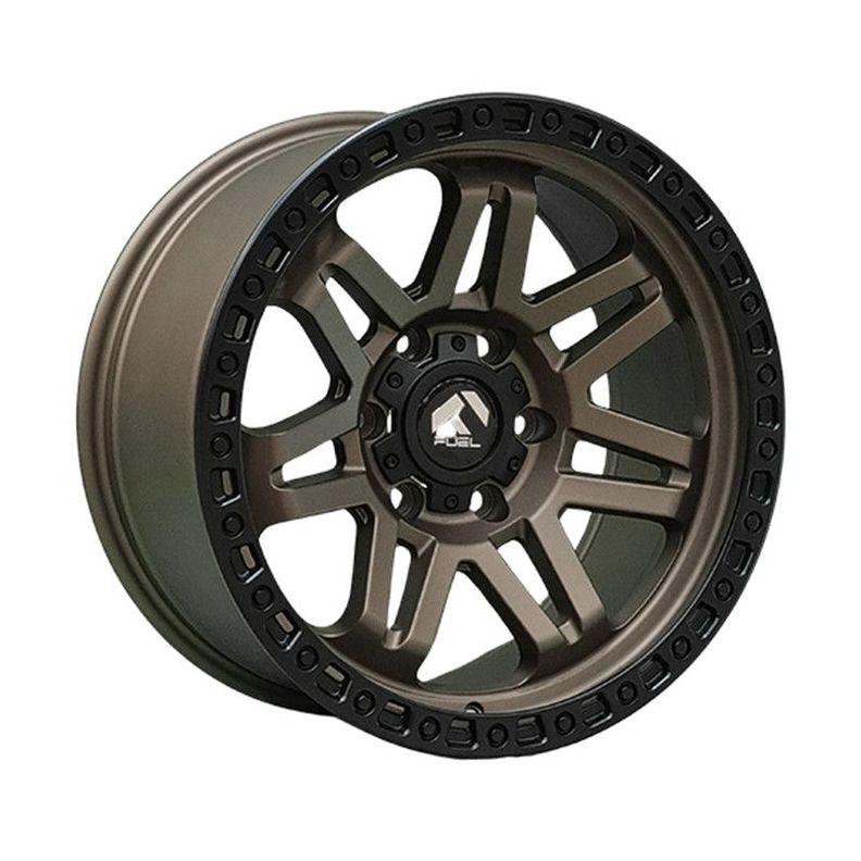 SET 4 LLANTA  18x9 6X139 Et0 SYNDACATE MBRNZ-LMB Replica-0