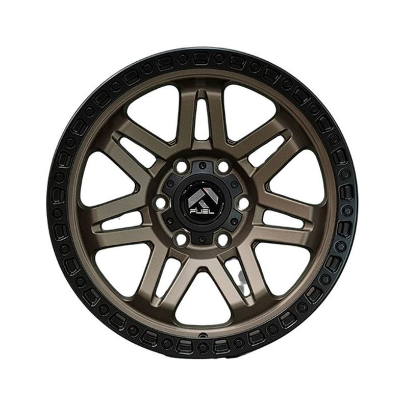 SET 4 LLANTA  18x9 6X139 Et0 SYNDACATE MBRNZ-LMB Replica-1