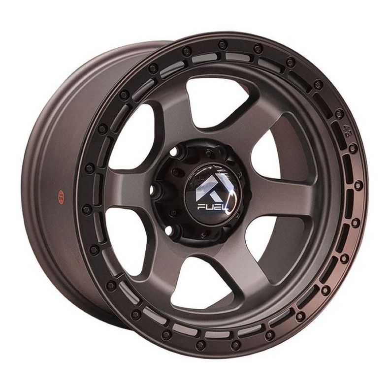 SET 4 LLANTA  17x9 6X139 Et-10 BLOCK MBRNZ-LMB Replica-0