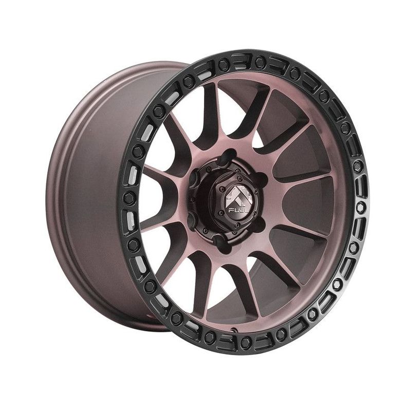 SET 4 LLANTA  17x9 6X139 Et-12 VECTOR MBRNZ-LMB REPLICA-0