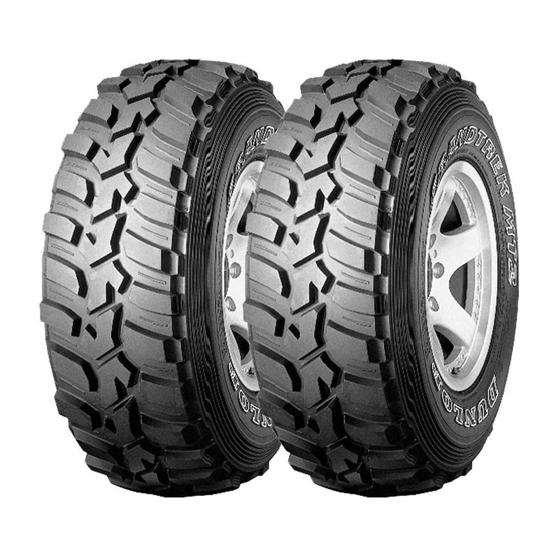 SET 2 NEUMATICO 265/70R16 DUNLOP MT2 MT 112Q-0