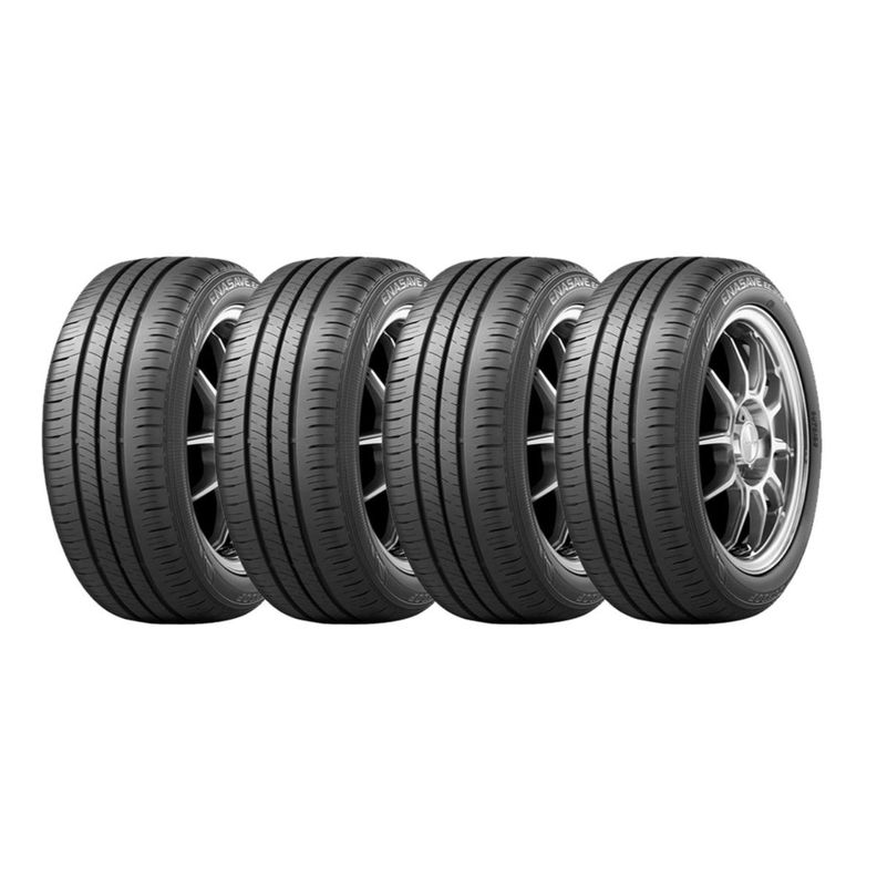 Set 4 Neumaticos 195/60R16 89H EC300+ Dunlop H/T TL BLK IND-0