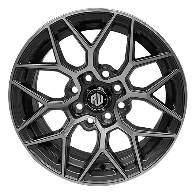SET 4 LLANTA  14X6 4X100/4X114 ET25 GM GARA Pcw-1