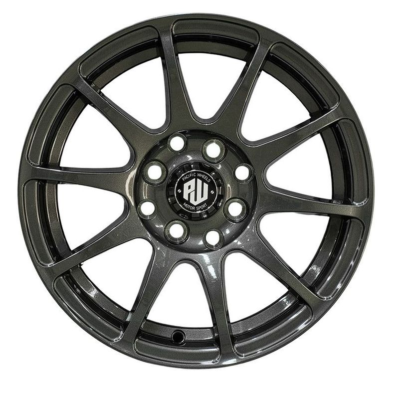 SET 4 LLANTA  14x6 4X100/4X114 Et25 OZ-FF1 G Replica-1