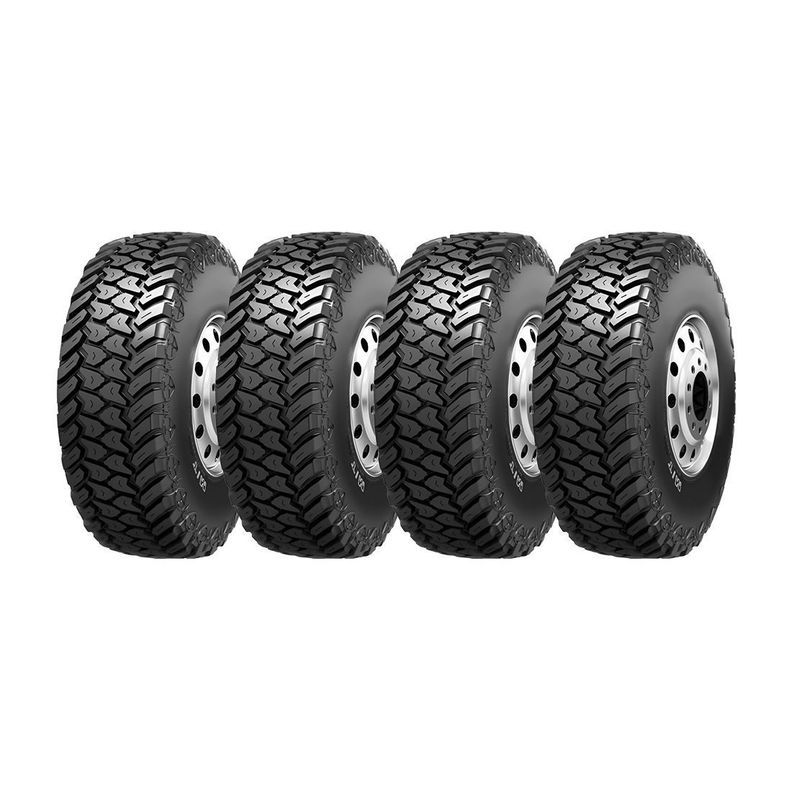 Set 4 Neumaticos 33X12.50R20 114Q RXQUEST M/T Roadx 10PR MT TL BLK CHN