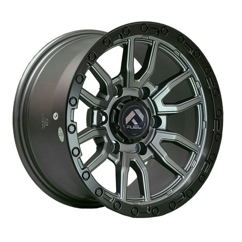 SET 4 LLANTA  15X8 6X139 Et0 REBEL6 MG-LB Pacific Wheels-0