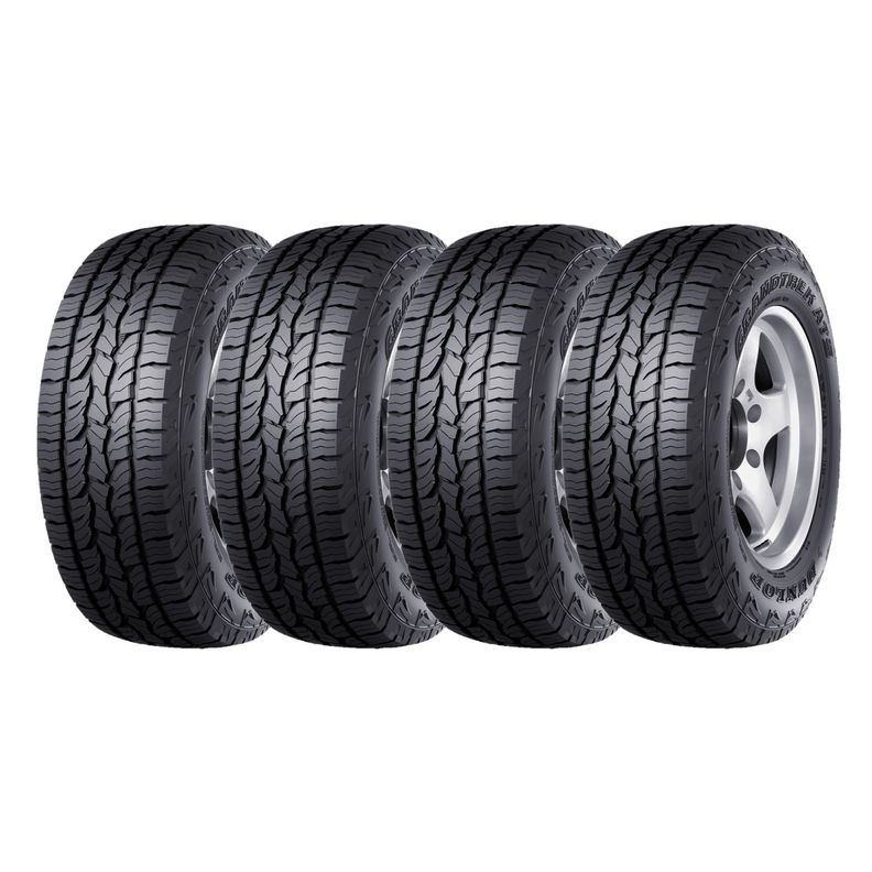 SET 4 NEUMATICO 225/65R17 DUNLOP AT5 AT 102H-0