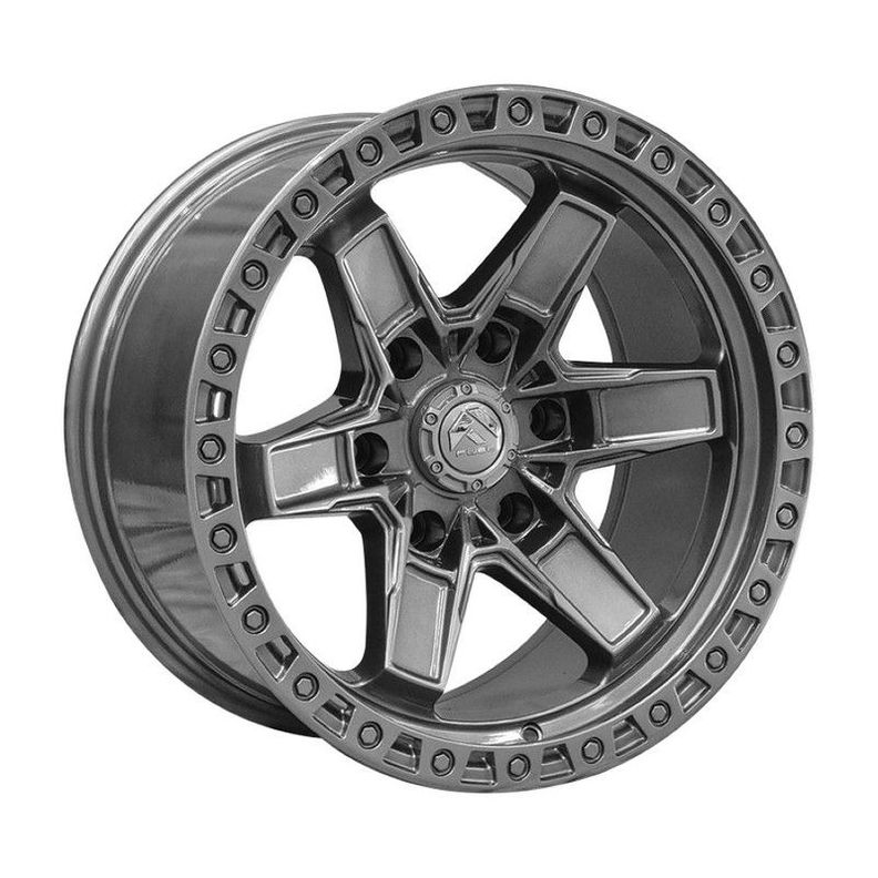 SET 4 LLANTA  17x9 6X139 Et-12 KICKER6 MG Replica-0