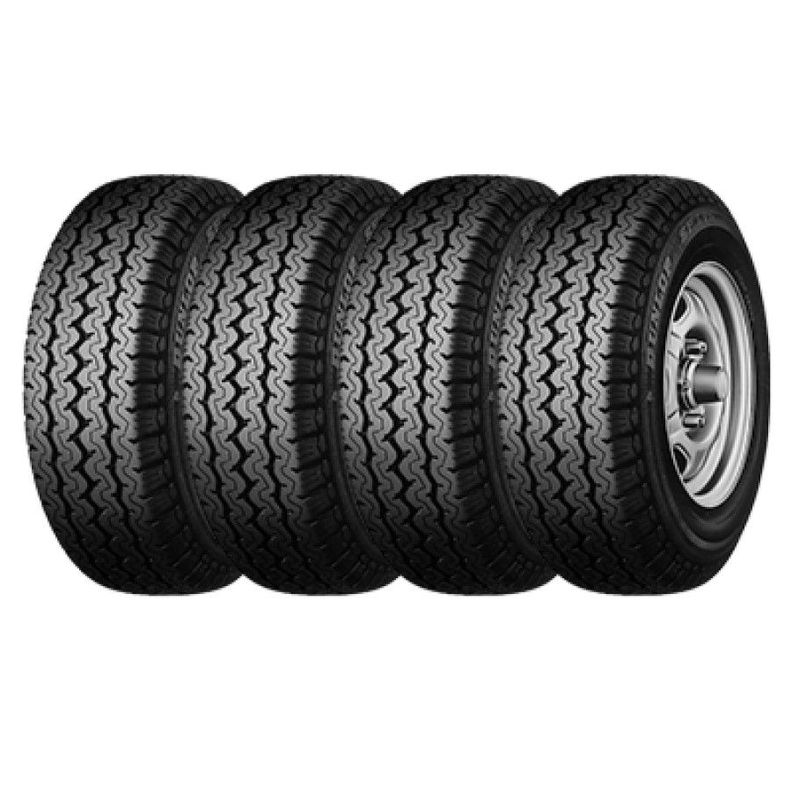 Set 4 Neumaticos 165R13 94/92Q LT5 Dunlop Ltr BLK IND-0