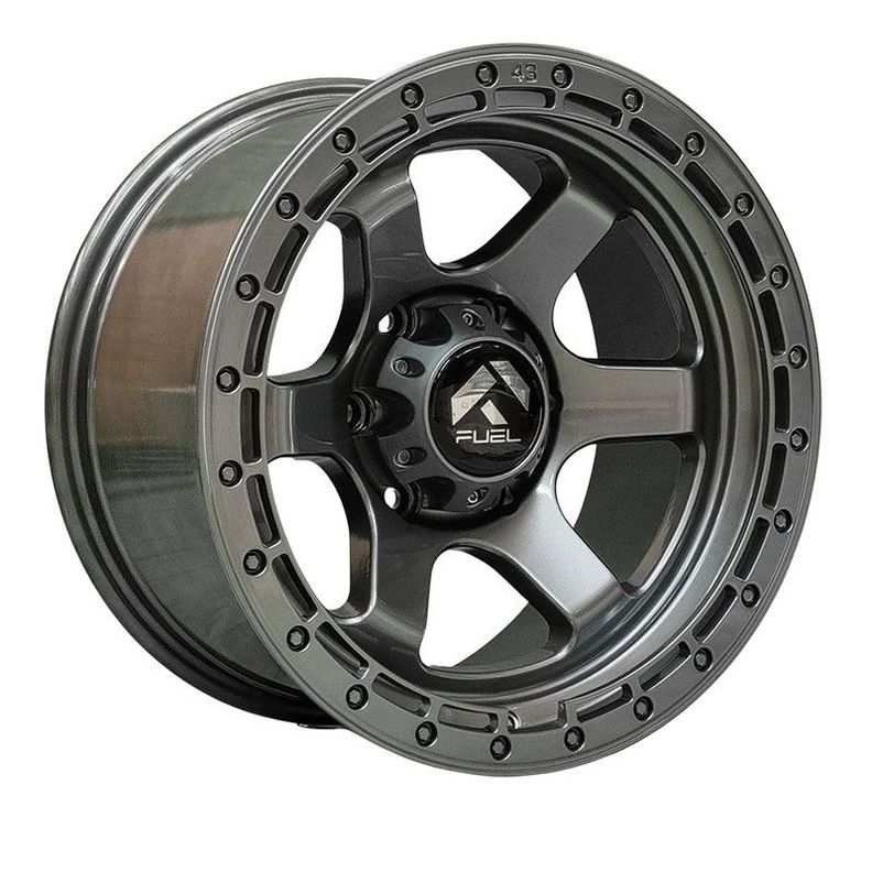 SET 4 LLANTA 17x9 6X139 Et-10 BLOCK MG Replica-0