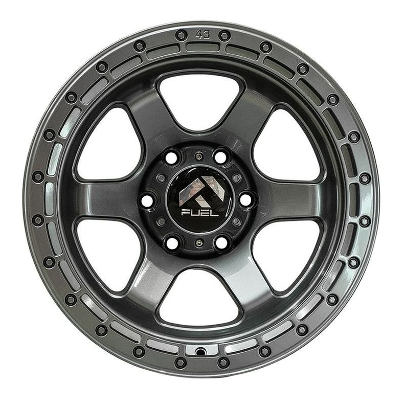 SET 4 LLANTA 17x9 6X139 Et-10 BLOCK MG Replica-1