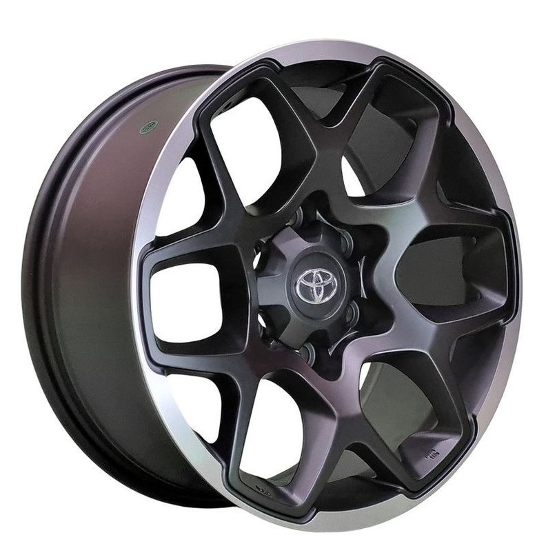 SET 4 LLANTA 17x7.5 6X139 Et10 GAZOO MB-LM Replica-0