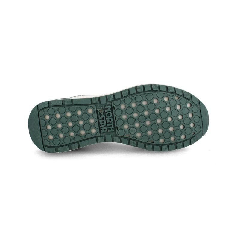 Zapatilla Hombre North Star Retronova Blanco-Verde-4