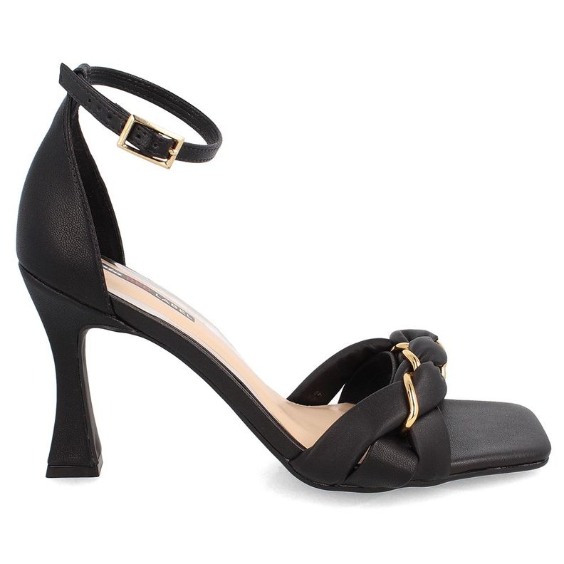 SANDALIA MUJER BATA RED LABEL SUKI NEGRO