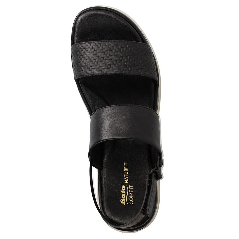 Sandalia Mujer Bata Felicia Negro-5