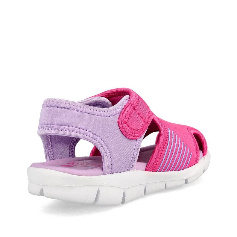Sandalia  Niño Bubblegummers Bentley Rosado-Lila-3