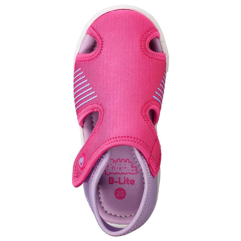Sandalia  Niño Bubblegummers Bentley Rosado-Lila-5