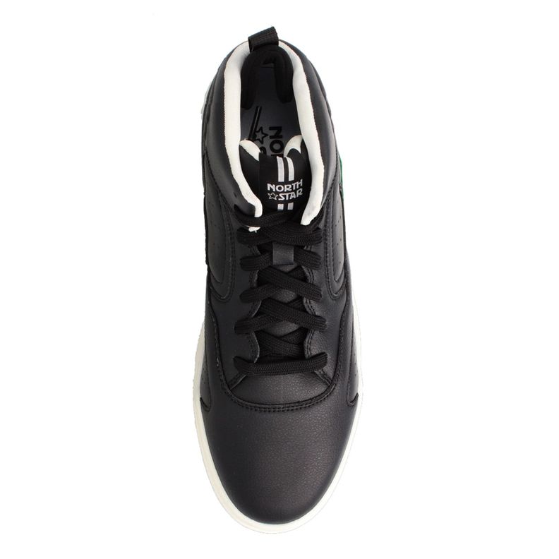 Zapatilla Hombre North Star Court 86 Negro-3