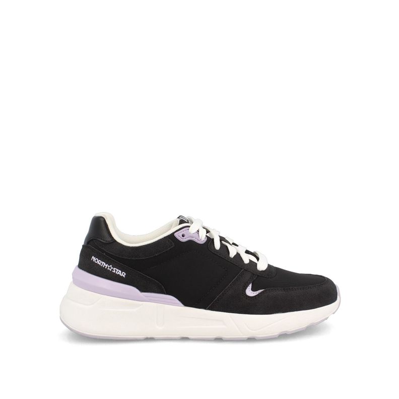 Zapatilla Mujer North Star Flag Negro-0
