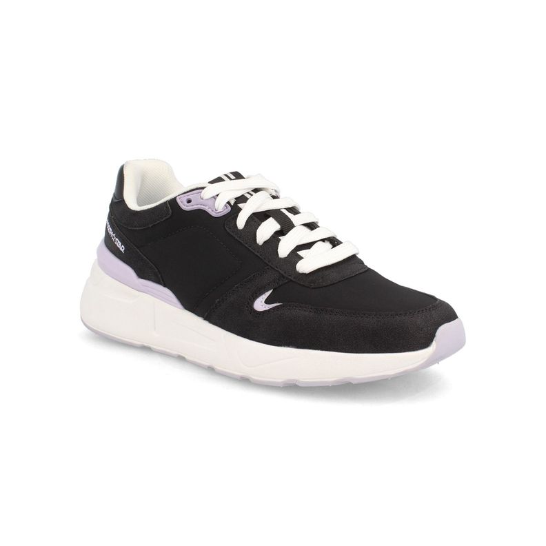 Zapatilla Mujer North Star Flag Negro-1