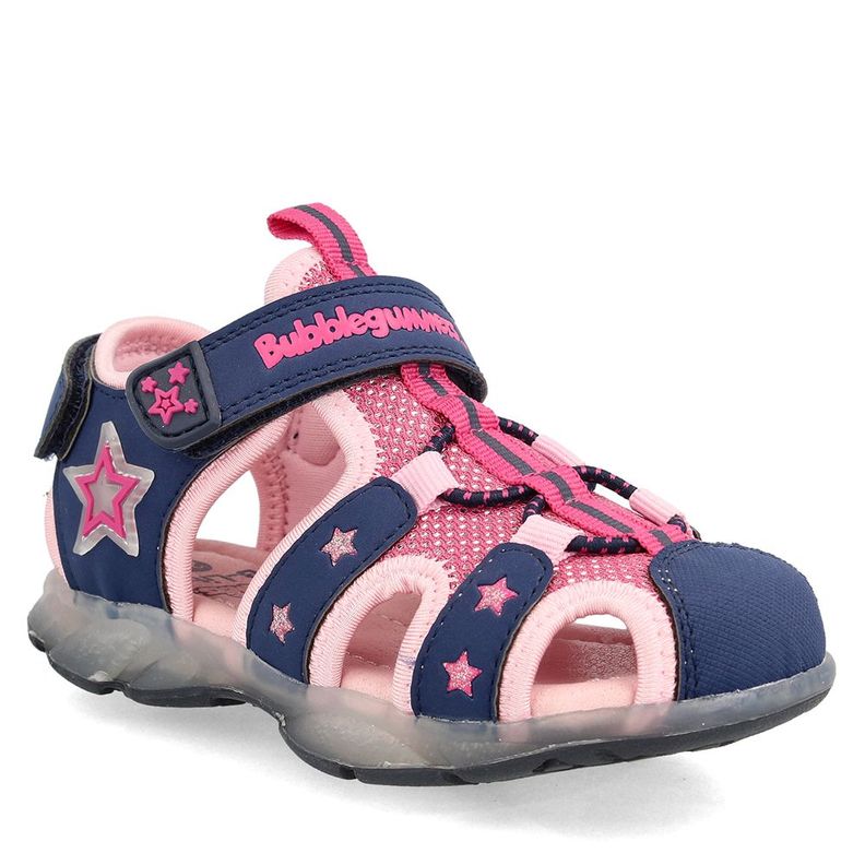 SANDALIA NIÑA BUBBLEGUMMERS UNAI AZUL MARINO 26-29-0