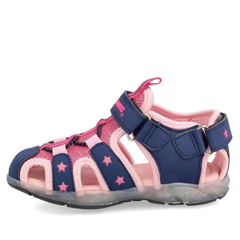 SANDALIA NIÑA BUBBLEGUMMERS UNAI AZUL MARINO 26-29-1