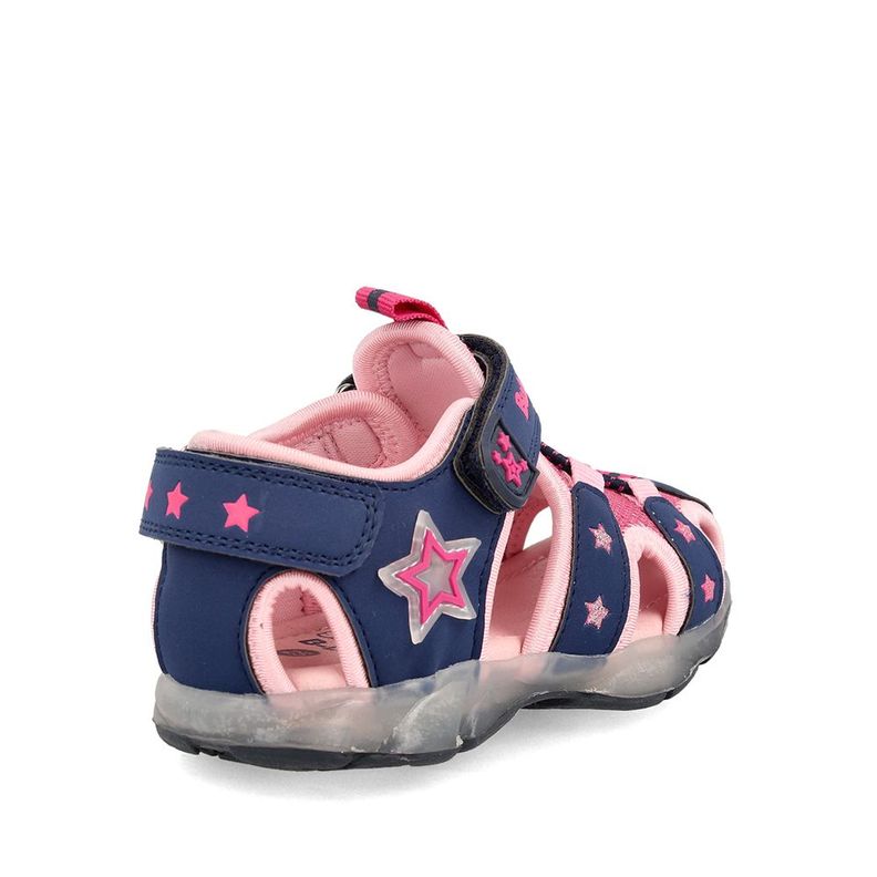 SANDALIA NIÑA BUBBLEGUMMERS UNAI AZUL MARINO 26-29-3