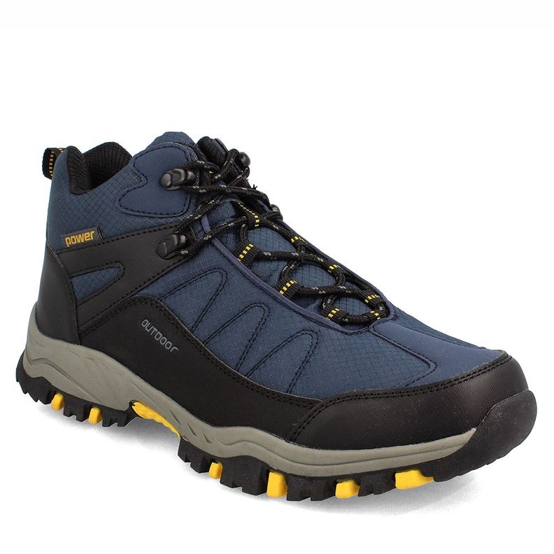Zapatilla Hombre Power Hunter Cobb Negro-Gris-0