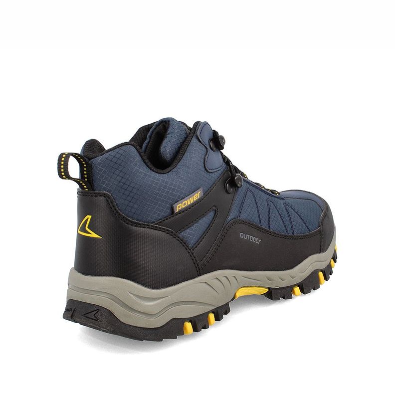 Zapatilla Hombre Power Hunter Cobb Negro-Gris-3