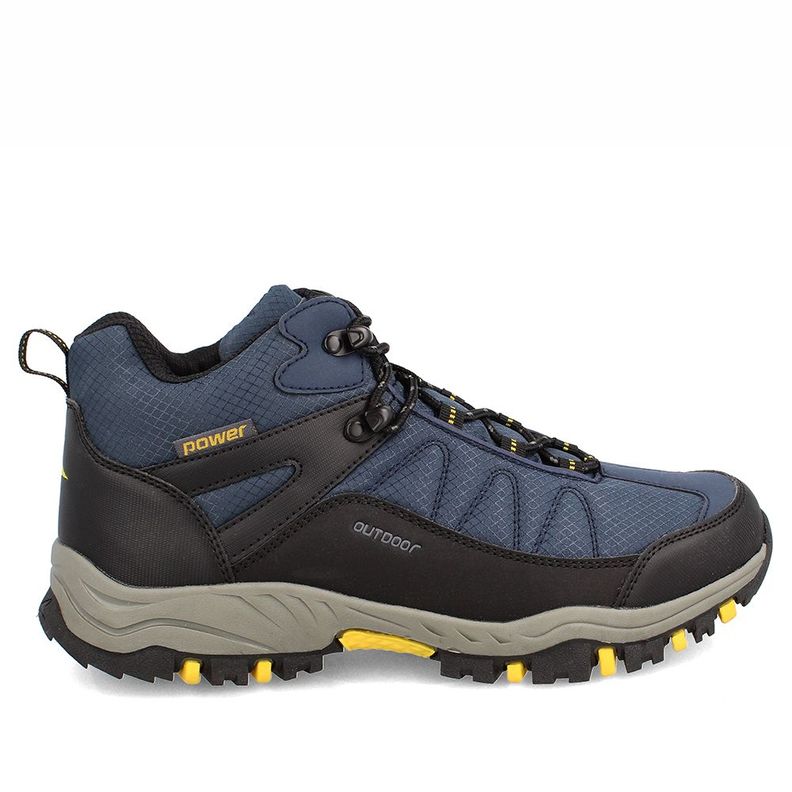 Zapatilla Hombre Power Hunter Cobb Negro-Gris-4