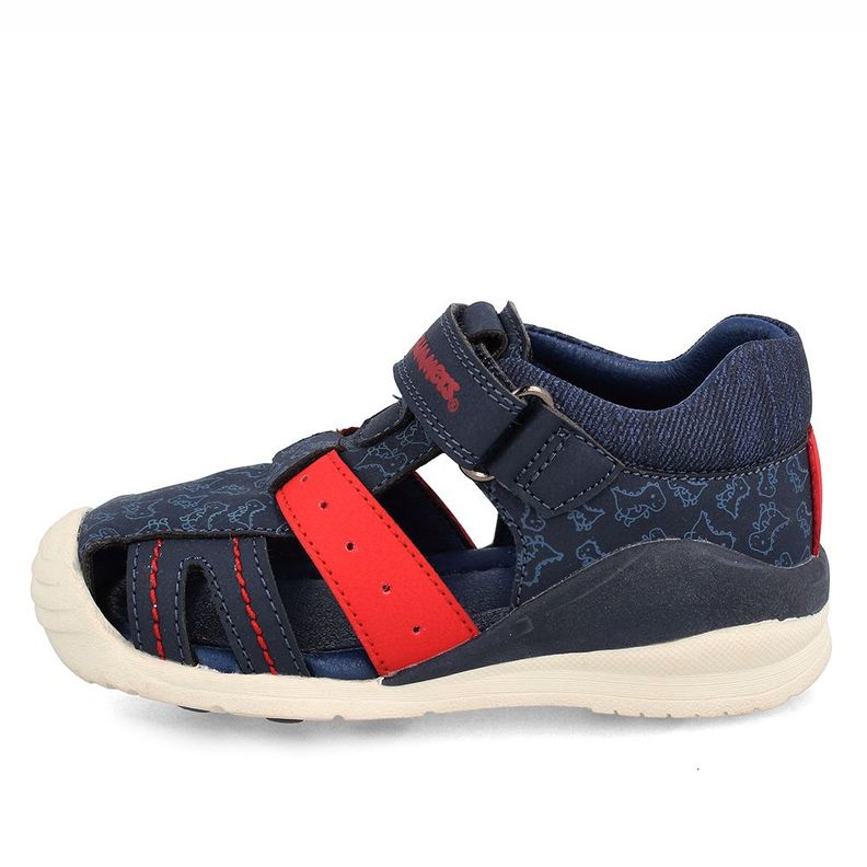 Sandalia  Niño Bubblegummers Bio Fit Azul I-1