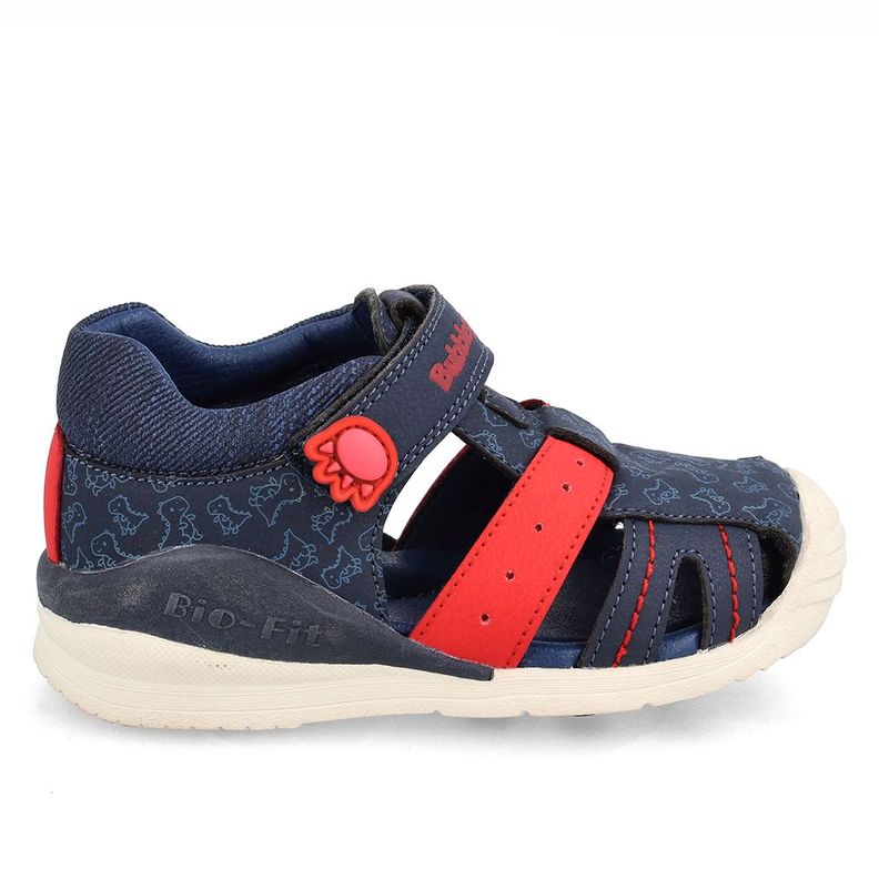 Sandalia  Niño Bubblegummers Bio Fit Azul I-4