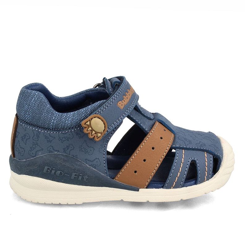 Sandalia Nino Bubblegummers Bio Fit Azul