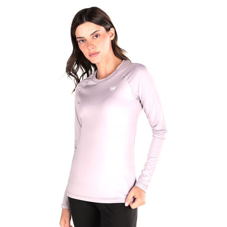 Primera Capa Mujer Weinbrenner First Layer Warm Top Lila-0