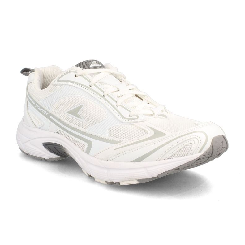 Zapatilla Hombre Power Zeta Relic Blanco-Gris-1