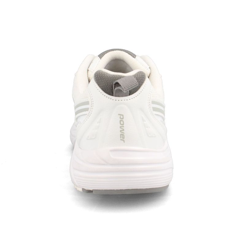 Zapatilla Hombre Power Zeta Relic Blanco-Gris-2