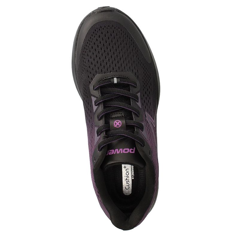 Zapatilla Mujer Power Xorise+100 Rn Eros2 Negro-Morado Oscuro-5
