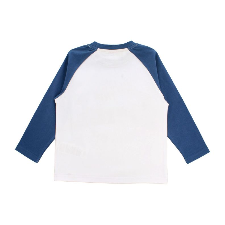 Poleras Manga Larga Niño Bubblegummers Fez Blanco-1