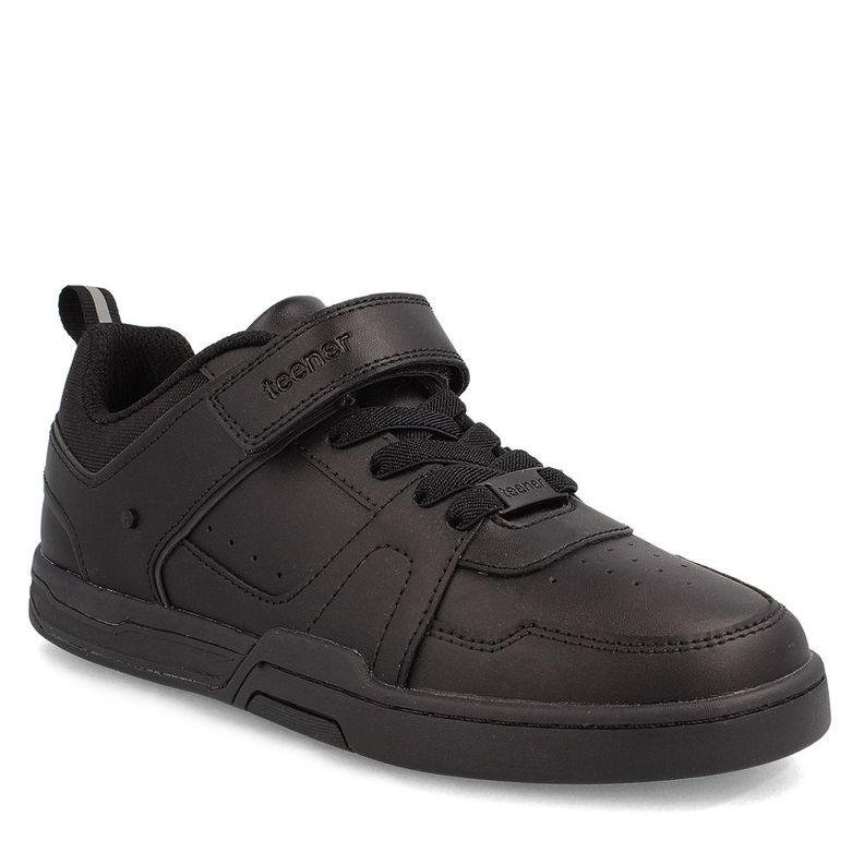 Zapato Escolar Niño Teener Tronic Negro-0