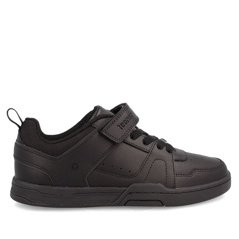 Zapato Escolar Niño Teener Tronic Negro-4